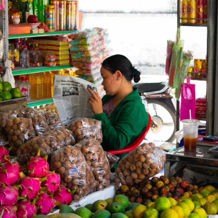 Khu gạo, dầu, gia vị